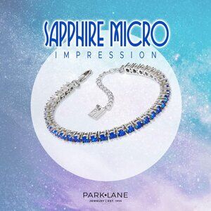 BNIB Park Lane RETIRED Sapphire Micro Impression Bracelet!